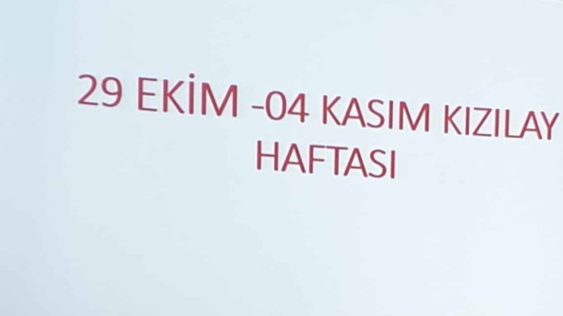 KIZILAY HAFTASI KUTLU OLSUN