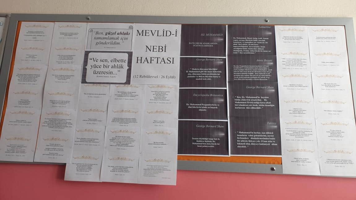 MEVLİD-İ NEBİ HAFTASI 