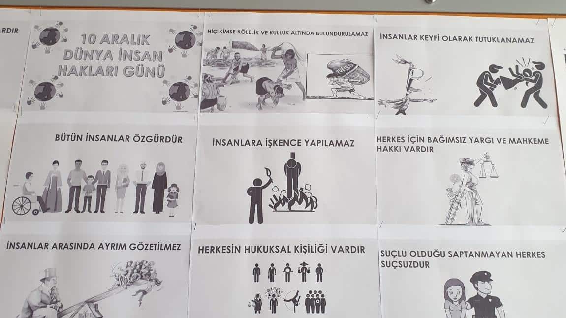 10 ARALIK DÜNYA İNSAN HAKLARI GÜNÜ 